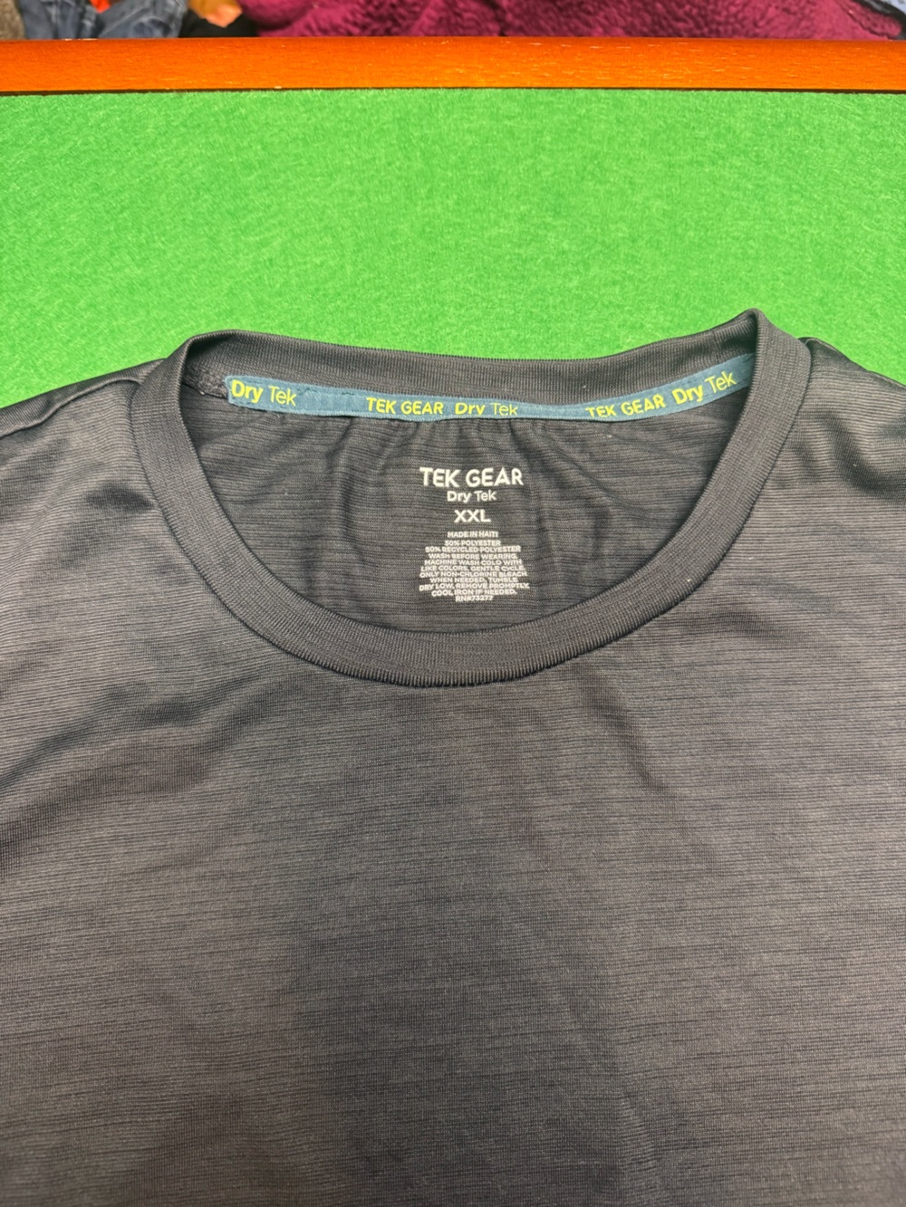 tek gear Black Short Sleeve Dry-Tek Performance Tee